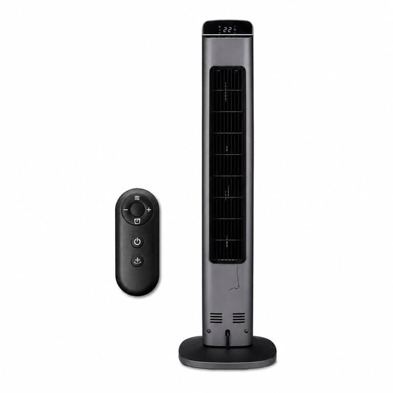 MEDION P15 TF MD10809 Toronyventillátor 45 W, 5 Sebességfokozat, 80° Oszcilláció, LED — távirányító nélkül (állapot: lásd a 2. képet)