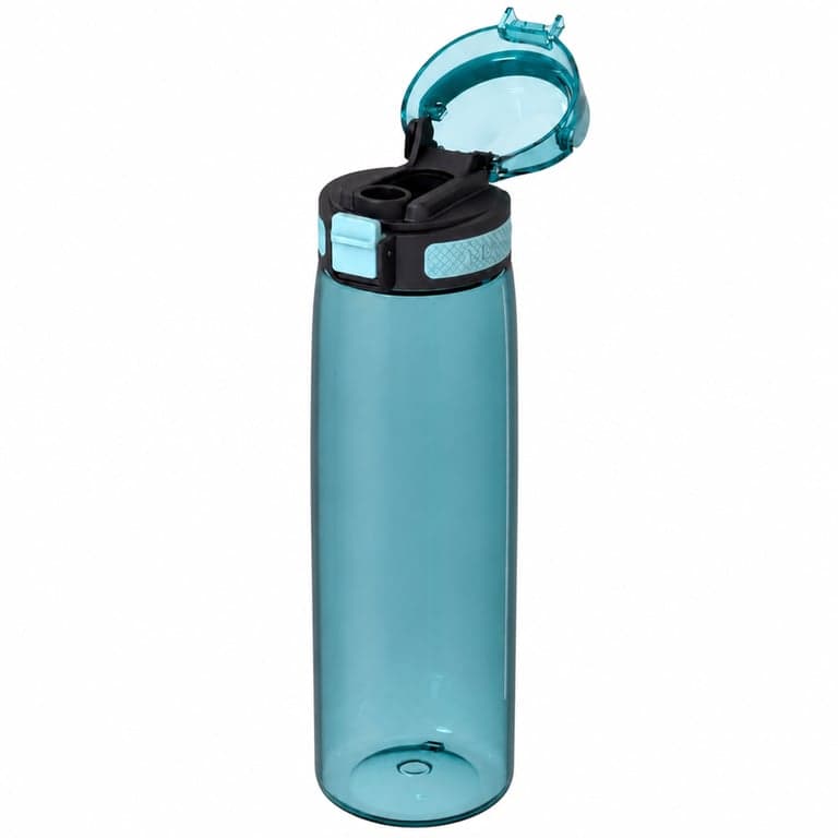 Super Sparrow TouchSip Tritan kulacs szívószállal, BPA-mentes, 1 L - Sport, iskola és — szívoszál hiányzik (állapot: lásd a 2. képet)
