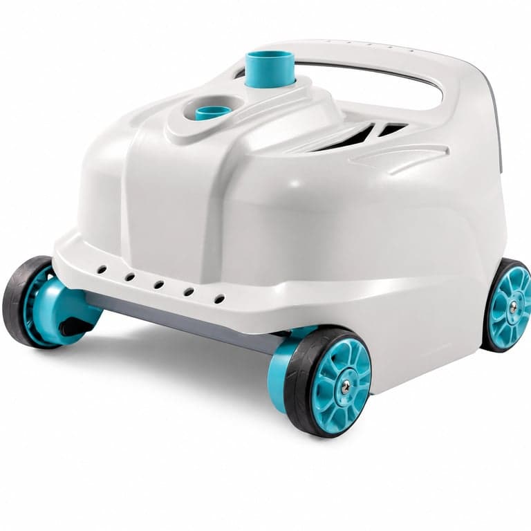Intex ZX300 robotporszívó medence aljához és falához, 1,8 literes — Tisztítókeféket nem tartalmaz a termék (állapot: lásd a 2. képet)