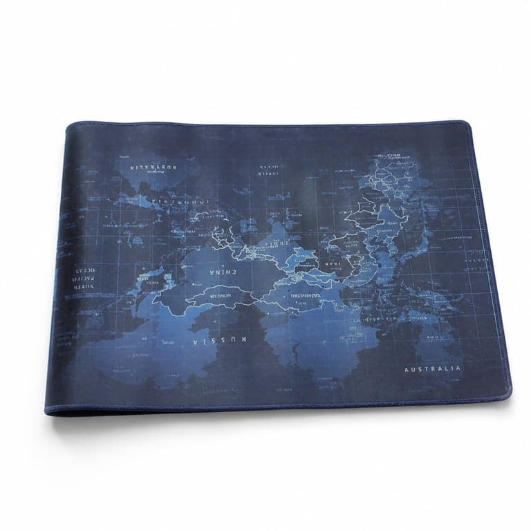 Világtérképes egérpad 80x30 cm — CSL-Computer XXL Gaming Egérpad 900x400 mm (alkatrész)