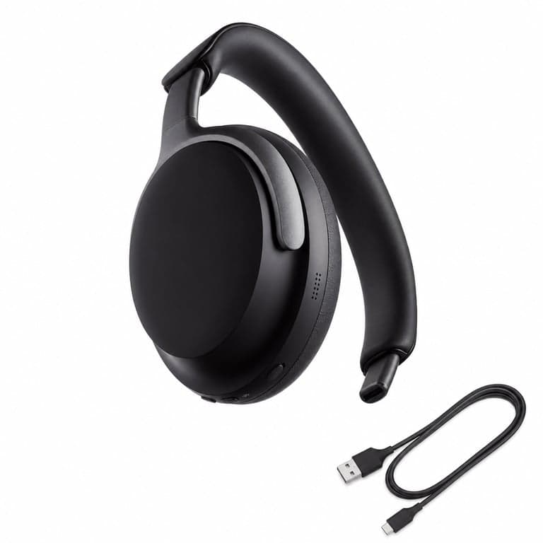 Bose QuietComfort Ultra Bluetooth zajszűrős fejhallgató — hibás, részben működik: bal oldali fülhallgató néma (állapot: lásd a 2. képet)