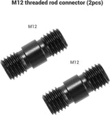 15mm Alumínium Rúd Hosszabbító Csatlakozó, 2db - Outlet24