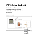 1PZ F8S-T04 Solenoid Relé Honda Fourtrax Rancher és FOURTRAX FOREMAN Motoros Quadhoz - Outlet24