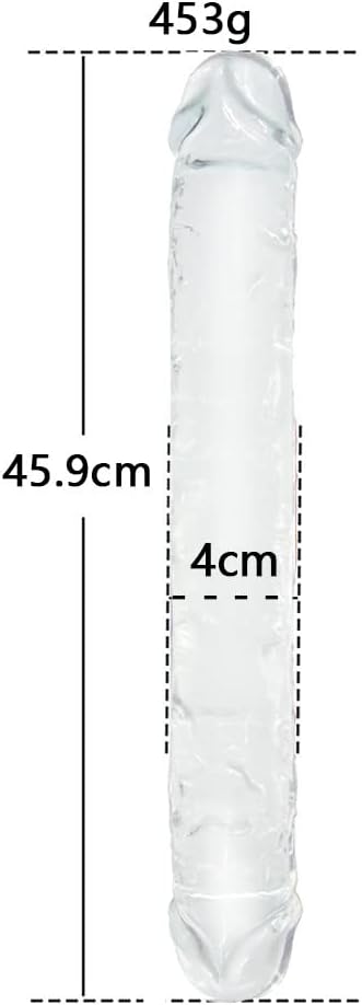 Óriási 46 cm-es kétoldalú anál dildo pároknak és szólóknak - Image 2