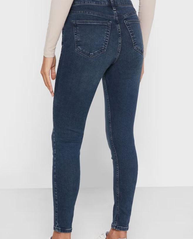 Topshop Jamie Női Jeans Sötétkék Színben W26L30 Méret - Outlet24