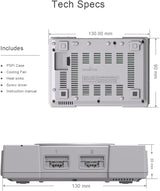 RetroFlag PiStation ház Raspberry Pi 4-hez - Biztonságos leállítás, ventilátor, hűtőborda, HDMI kábel - Image 2