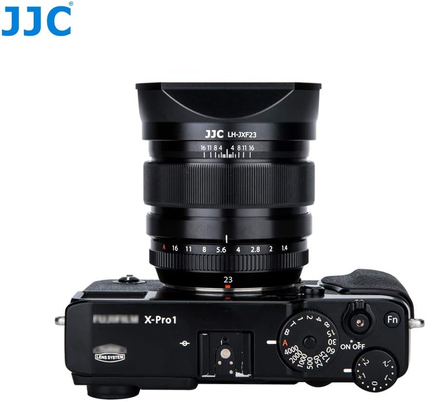 JJC fekete napellenző Fujifilm XF 23mm f1.4 és 56mm f1.2 objektívekhez - Image 6