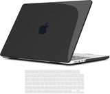 MacBook Pro 16" 2023/2021 ultravékony védőtok + billentyűzetvédő, kristályfekete - TECOOL