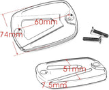 Yamaha Tmax CNC fékfolyadéktartály fedél, 500/530/560 modellekhez (2004-2020) 2 db csavart nem tartalmaz - Image 6