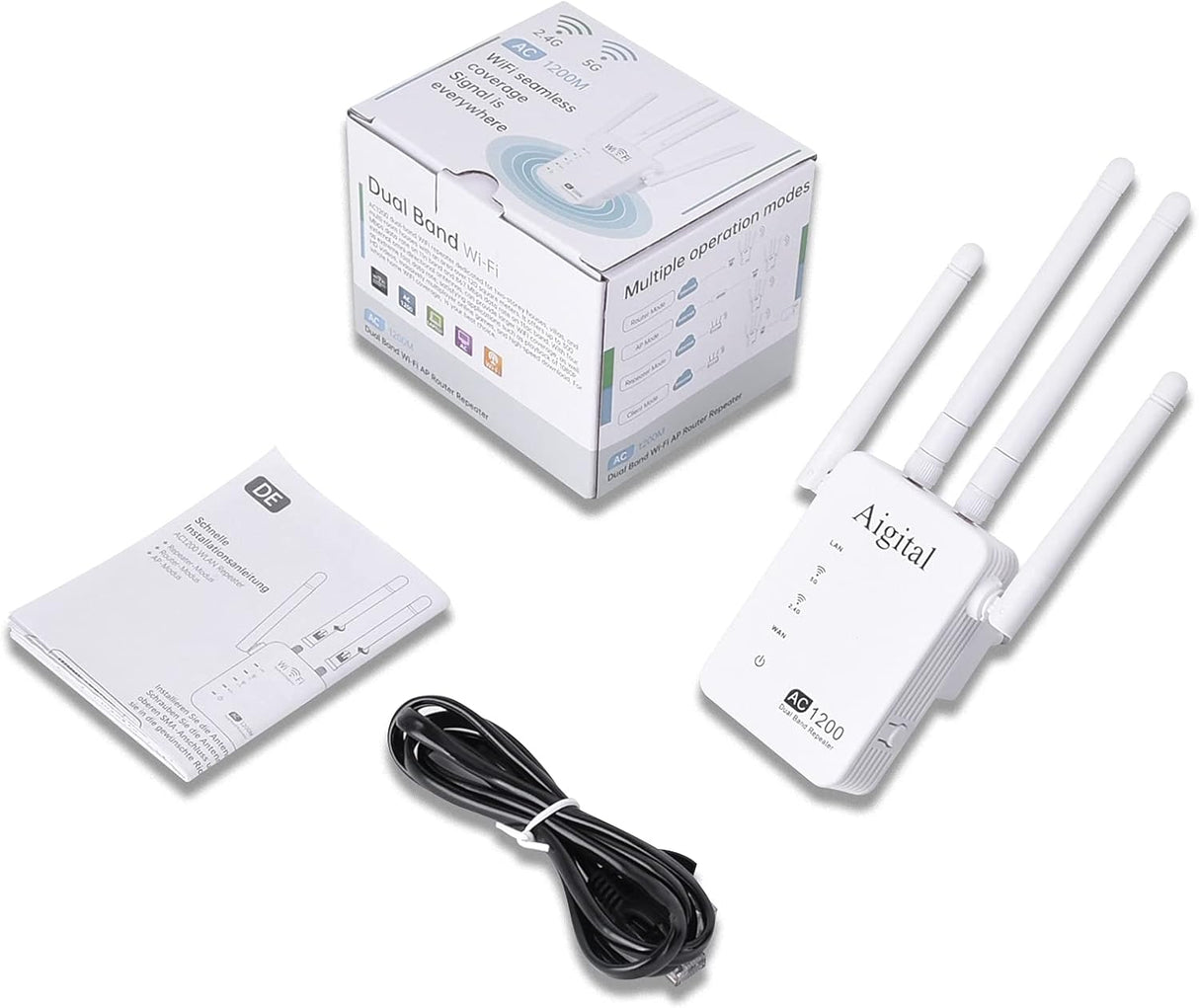 TP-Link AC1200 Dual Band WiFi Jelerősítő és Repeater, 5GHz/2.4GHz, 1200Mbps - Image 7