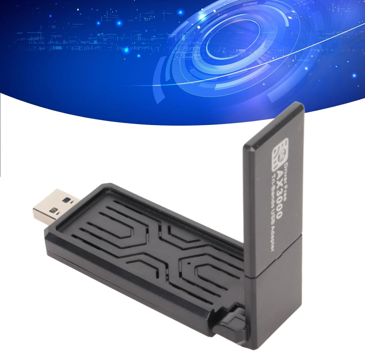 Annadue WiFi 6E USB adapter, 3000 Mbit/s, hármas sávú, Windows 10/11-hez - Image 5