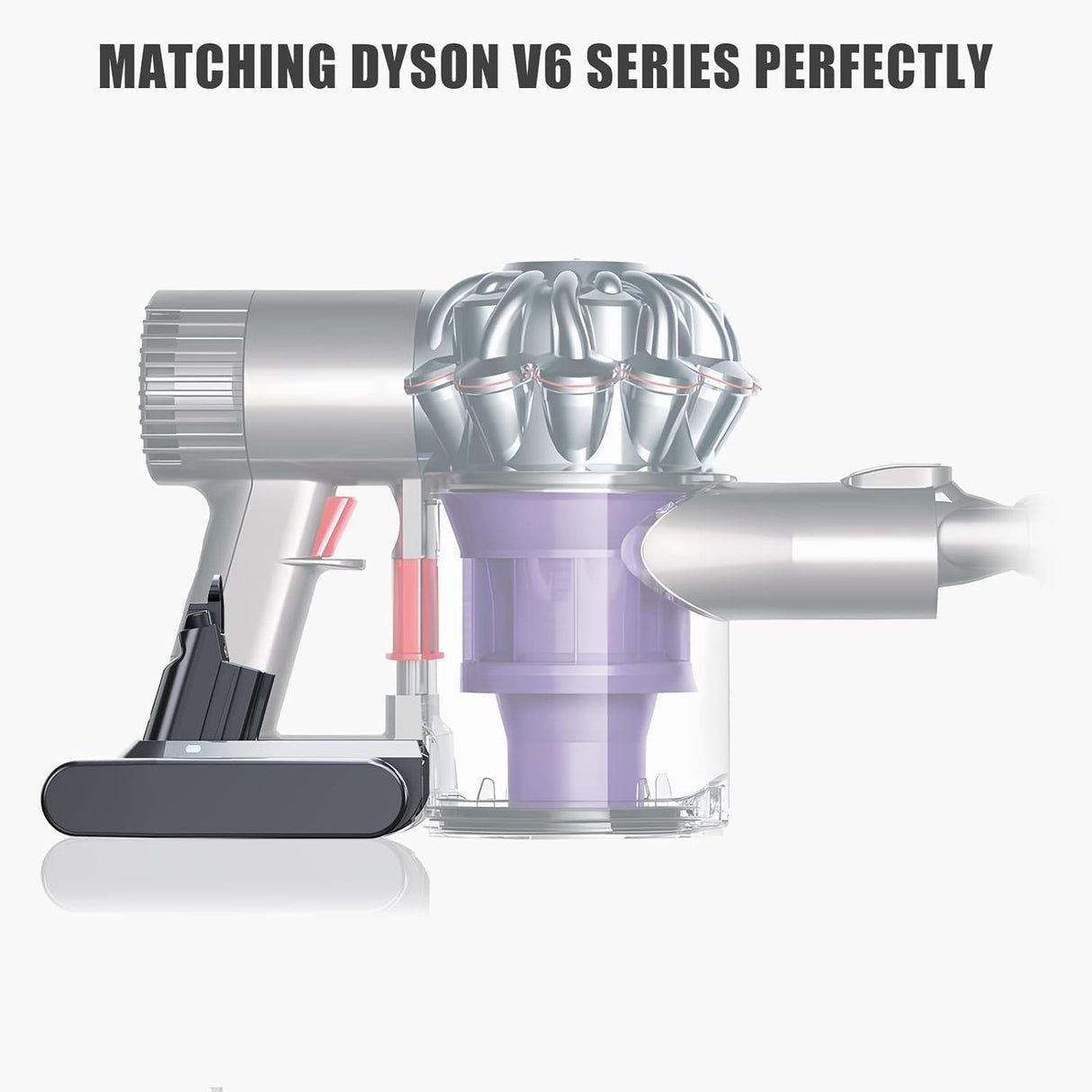 Dyson V6 kompatibilis 4600mAh akkumulátor porszívókhoz - DC58, DC59, Animal, Fluffy - Image 6