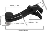 Univerzális fekete mikrofoncsipesz klip dobokhoz - 4 db-os készlet - Image 2