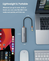 SUTOUG 4 az 1-ben USB-C Hub: Szuper gyors 10 Gbit/s adapter MacBook, iMac és más Type-C eszközökhöz - Image 7