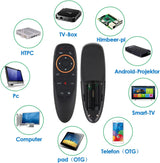 Univerzális 2.4G Air Mouse távirányító hangvezérléssel - Android TV Box, PC, projektor kompatibilis - Image 3