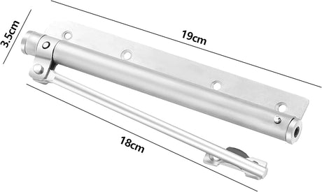 Állítható, csendes, automata ajtócsukó 80kg-ig - 2db csomag, szállodákba, raktárakba - Image 2