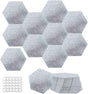 Hexagon alakú akusztikai panel szett, 12 db - Stúdió hangszigetelő hab - Image 1