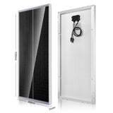 Nicesolar 100W monokristályos napelem panel 12V-os akkumulátorokhoz, lakókocsikhoz, hajókhoz - Image 3