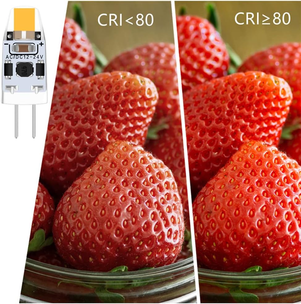 G4 LED izzó, dimmelhető, meleg fehér, 2W, 12-24V, 6 db-os csomag - Image 4