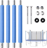 Univerzális trambulin pótalkatrész: 1,96m-es habszivacs védőrúd készlet csavarokkal