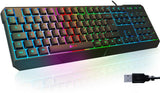 KLIM Chroma német USB gamer billentyűzet - RGB háttérvilágítás, nagy teljesítmény - új verzió - Image 1