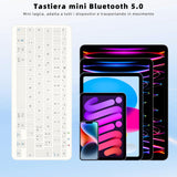 Qulose 11" Vezeték Nélküli Bluetooth Billentyűzet - Image 7