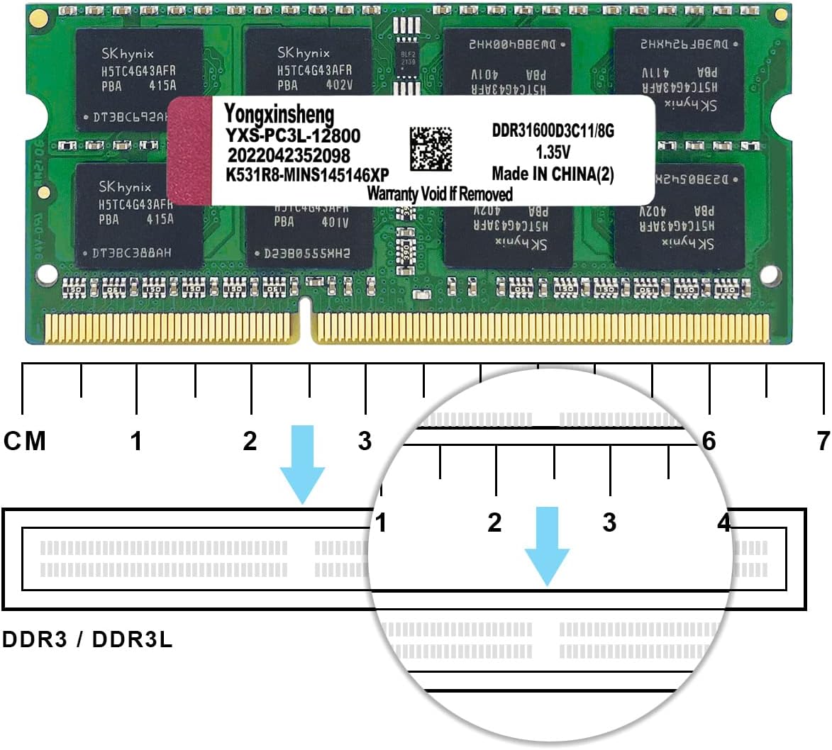 32GB DDR3L Laptop RAM Kit (4x8GB) 1600MHz SODIMM Memória Bővítés - Image 5