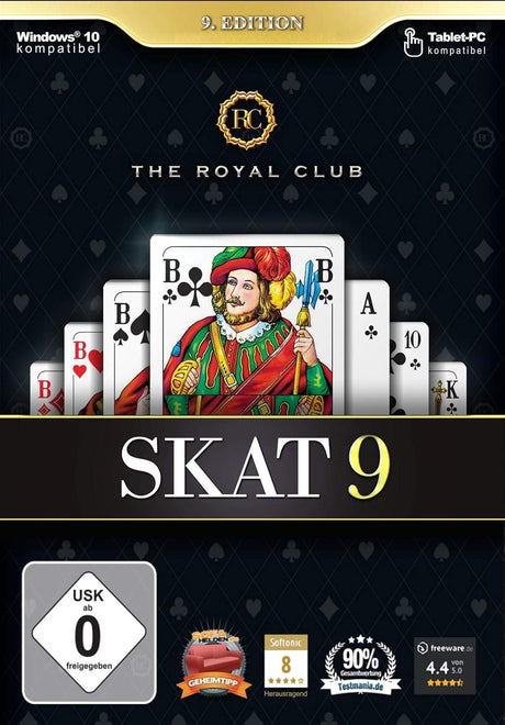 The Royal Club Skat 9 Premium Edition - 3D Kártyajáték PC-re - Outlet24