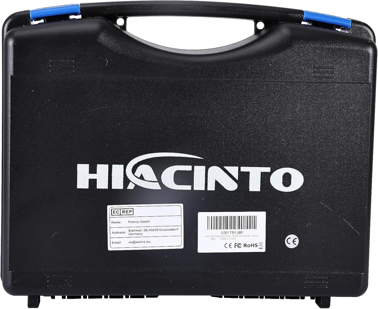 Hiacinto 15m-es endoszkóp kamera, 5" IPS kijelző, IP68 vízálló, 1080P HD, 32GB