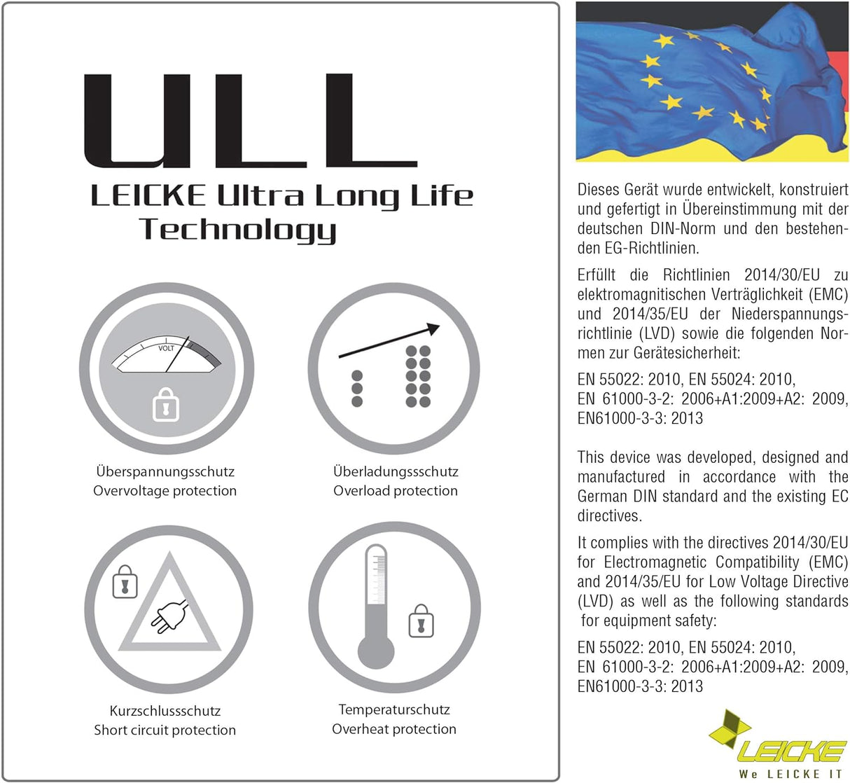 LEICKE 12V 3A 36W univerzális adapter LED szalaghoz, nyomtatóhoz, routerhez - Image 7