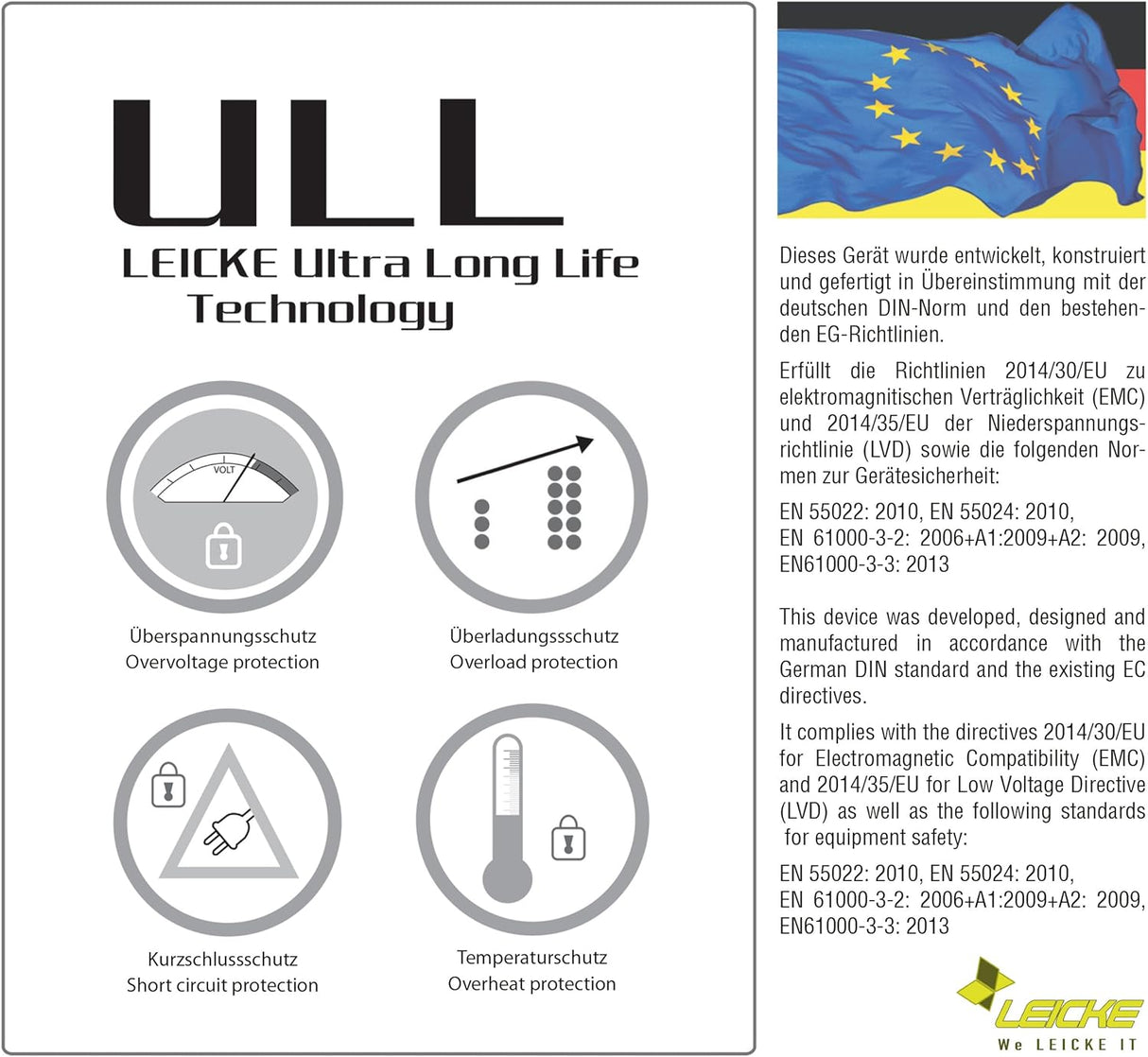 LEICKE 12V 2A univerzális töltő routerekhez, LED szalagokhoz, külső HDD-hez - Image 6