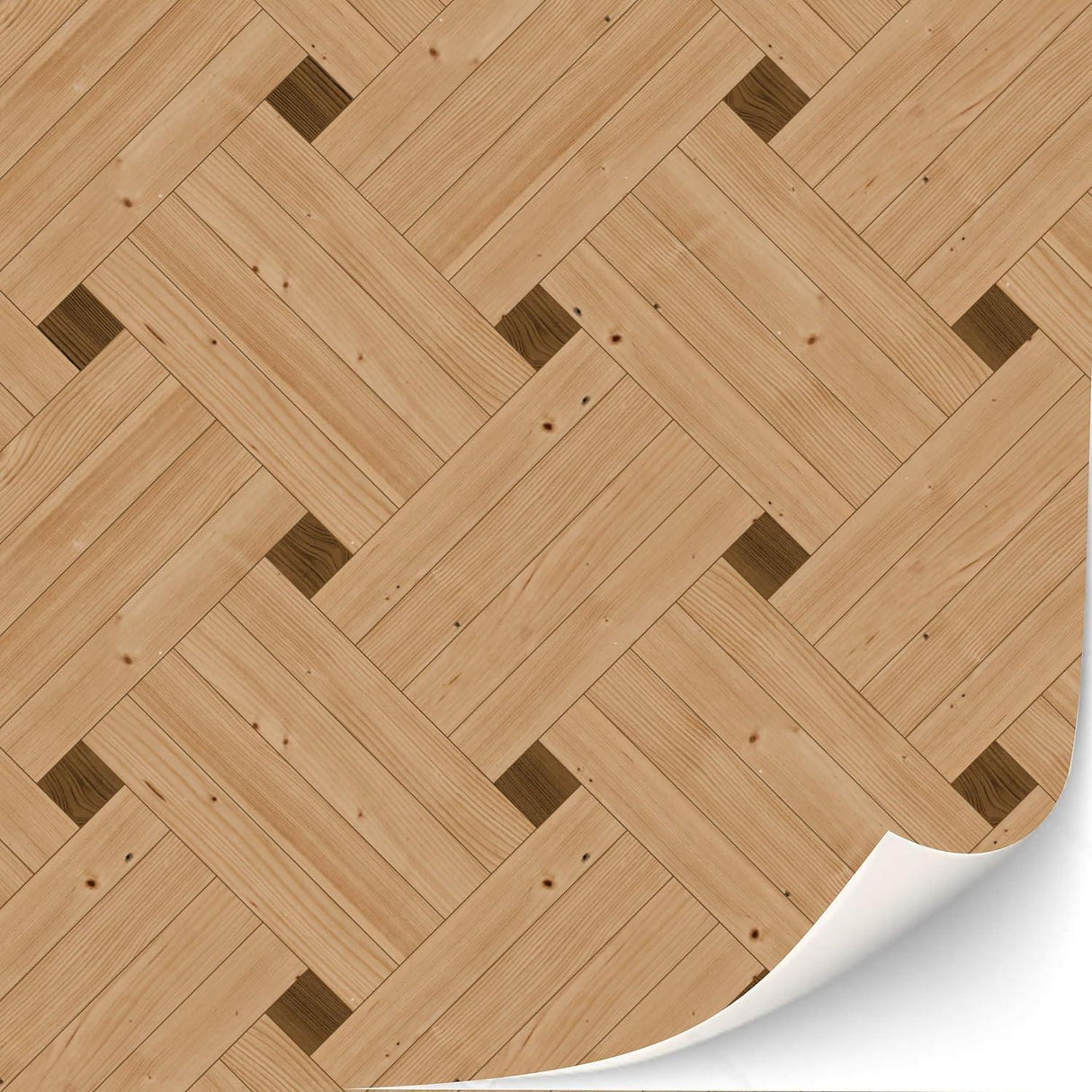 Öntapadós Baba Ház Padlóburkolat 1:12 - Parquet Mintás - Open Box - Outlet24