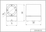 Trio, Fali lámpa, Tiber, 1 x LED, COB, 3.0 Watt, 3000 K, 210 Lumen. - Outlet24