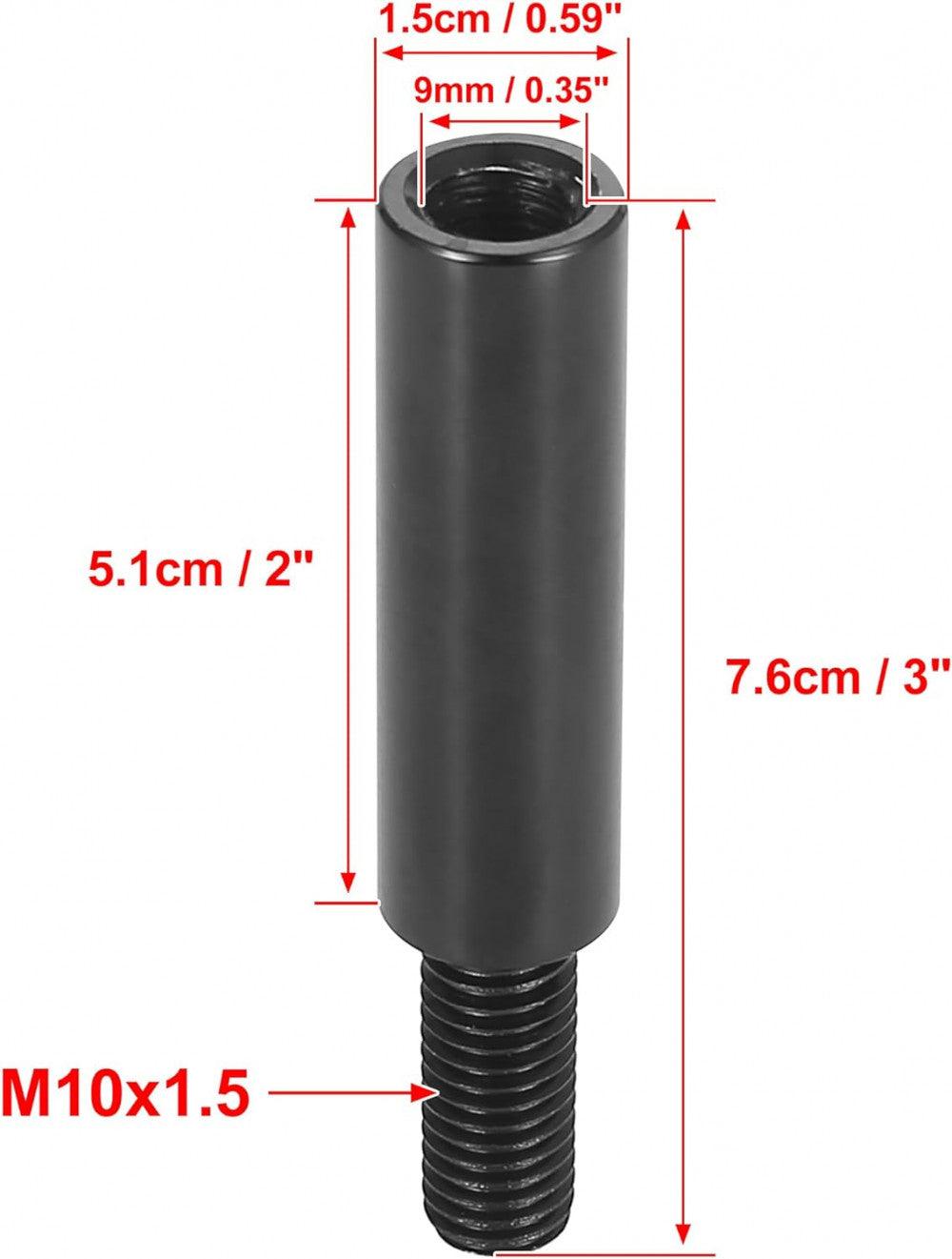 X AUTOHAUX Alumínium Autó Sebességváltó Kar Hosszabbító, Fekete, M10X1,25 Honda Modellekhez - Outlet24