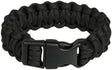 Paracord Túlélő Karkötő, 24,5 cm hosszú 2,2 cm széles, Fekete Újracsomagolt termék - Outlet24