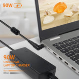 QIANRENON 90 Fokos Szögű Laptop Tápegység Tipp, 3 Pin DC 7.9 x 5.5 mm Adapter, Csomag 2 darab - Outlet24