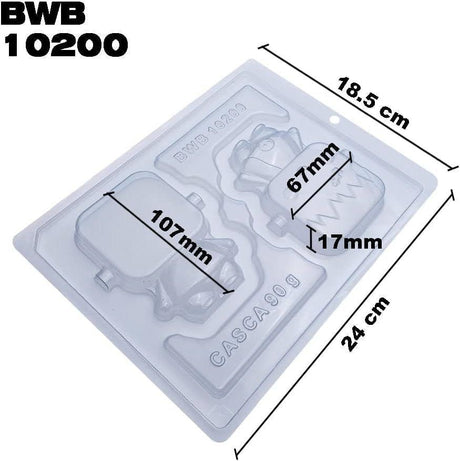 BWB 10200 Frankenstein szilikon forma édességek készítéséhez 90-150 g - Outlet24