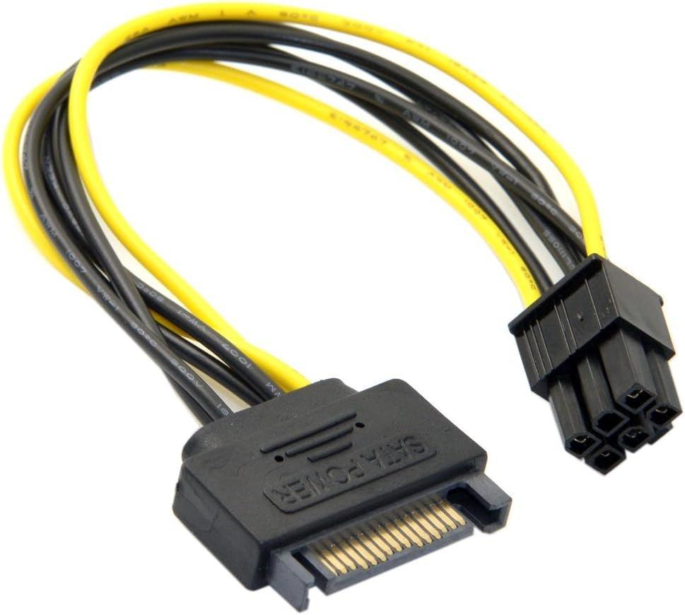 Cablecc PCI-E 1x-16x Bányászgép Erősített Kiterjesztő Riser Adapter USB 3.0 & SATA Tápkábellel - Outlet24