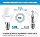 EXTRASTAR LED izzó E14, 5 W, 40 W ekvivalens, meleg fehér fény 3000 K, Újracsomagolt termék - Outlet24