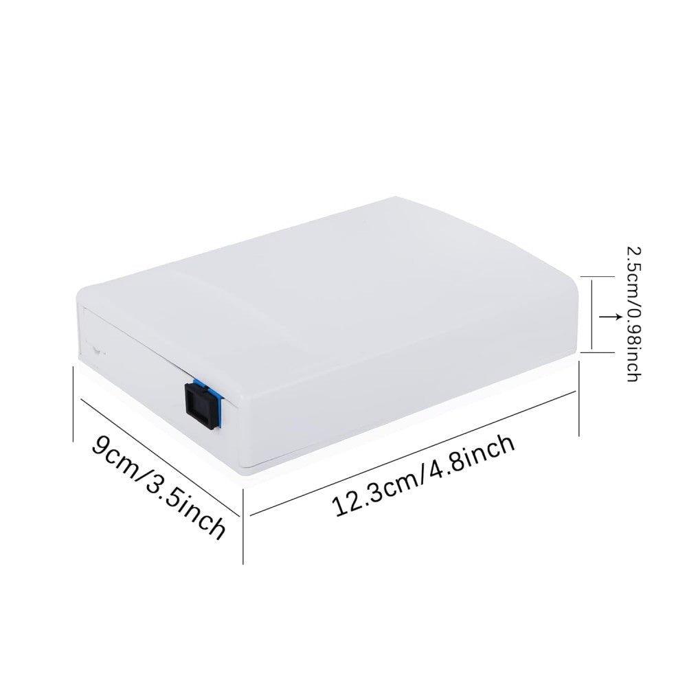 FTTH SC/APC Optikai Csatlakozókhoz Való Száloptikai Aljzat, Vízálló és Porbiztos - Outlet24