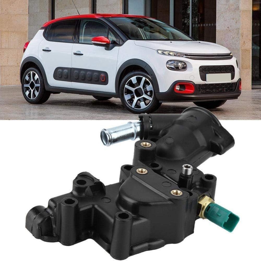 HGY Termostat Ház Vízhűtő Szenzorral, Citroen Berlingo C2 C3-hoz, 9654775080 OE Pótlás - Outlet24