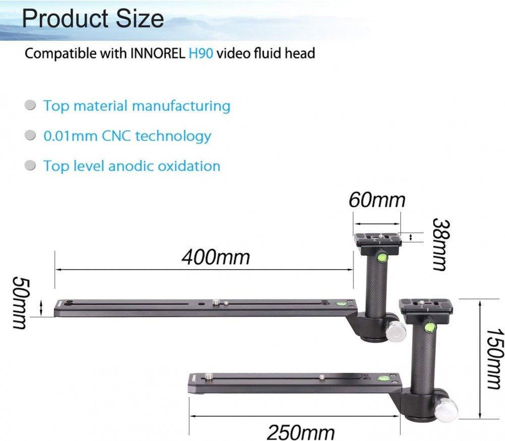 Hosszú Fókusztávolságú Telefotó Lencse Tartó Oszlop Csipesz Manfrotto Standard Hidraulikus Tripod Fejhez - Outlet24