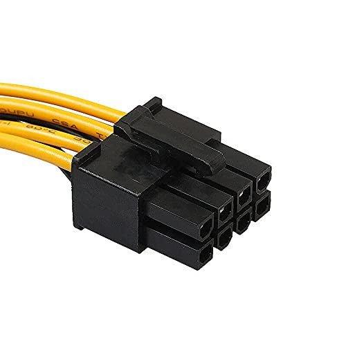 LeHang 4 darab 15 tűs SATA dugó PCI-E videokártya tápkábel elosztó(15 cm) - Outlet24