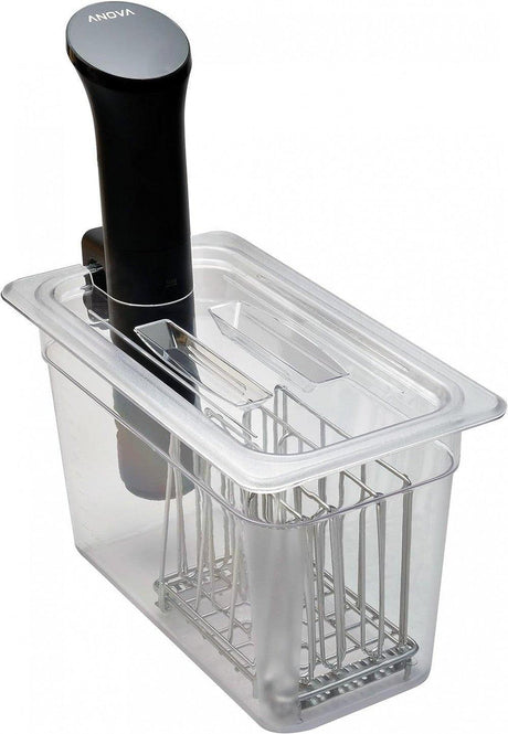 LIPAVI C5L-AN Fedél ANOVA NANO Sous-Vide Tartályhoz, Polikarbonát, 22,5 x 17,8 cm - Outlet24