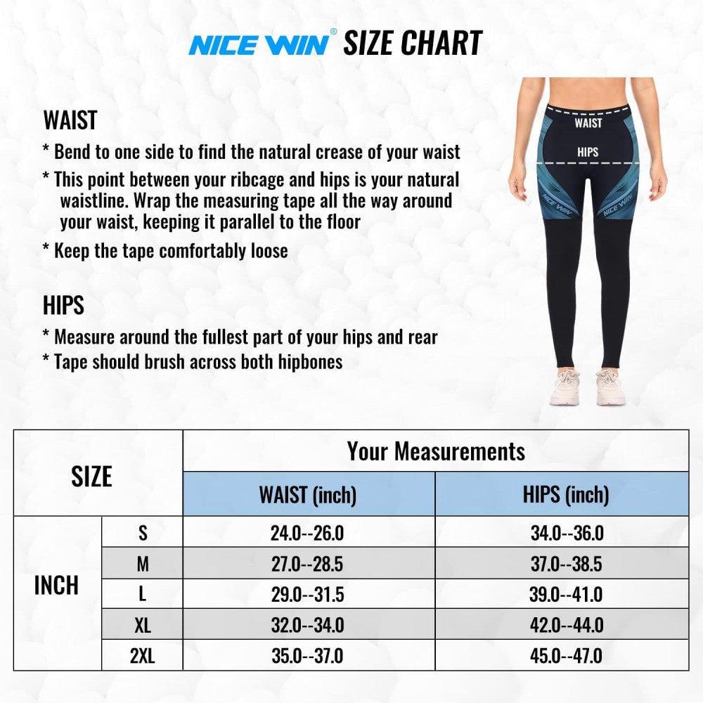 NICEWIN Hosszú Női Radlerhose 4D Sitzpolsterrel, Téli Thermo és Légáteresztő - Outlet24