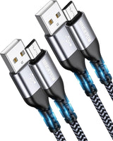 NINGKPOW Fonott Micro USB kábel 2 méter - Újracsomagolt termék - Outlet24