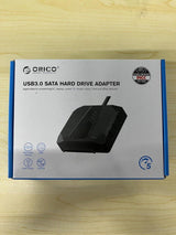 ORICO SATA Kábel Adapter, USB 3.0 - SATA III Kábel 3.5 Inch HDD/SSD Merevlemezekhez, UASP Támogatás, 12V2A Adapterrel (S2-3AD-3) - Outlet24