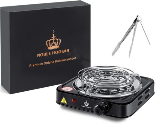 Noble Hookah 1000W elektromos  szénizzító grillráccsal és csipesszel