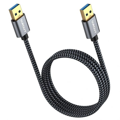 SUNGUY USB A 3.0, 5 Gbps Adatátvitel, 1.5m - Szürke - Open Box