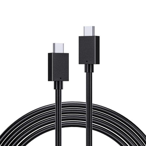 Epessa 1,5 m 100w, fekete USB-C gyorstöltő kábel és video jel továbbító(100 W, 4K@60Hz)